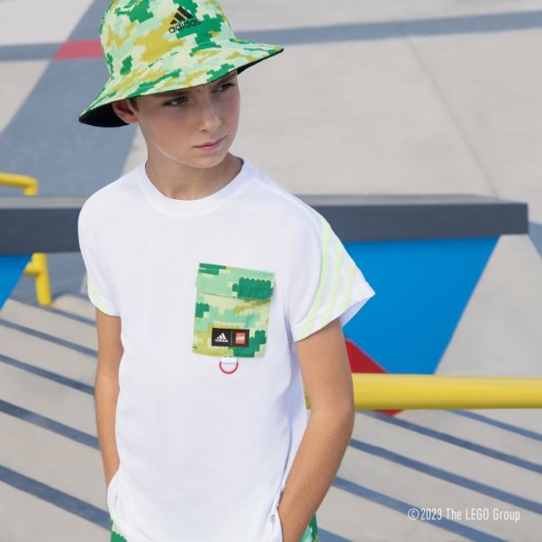 T-shirt Adidas X Lego Play Blanc Chaud