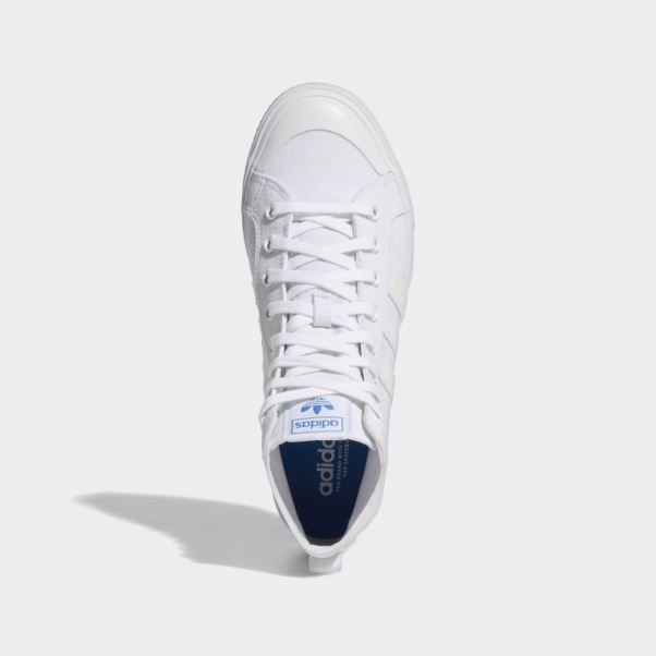 Nizza Hi Adv Chaussures Adidas Blanc