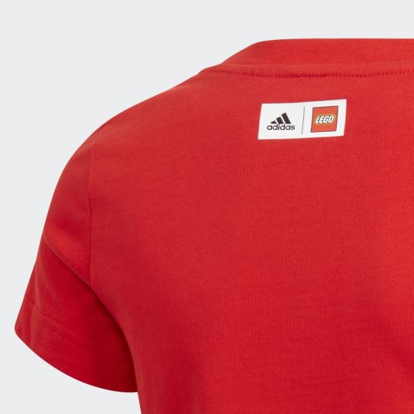 T-shirt Graphique Adidas X Classic Lego Rouge Mode