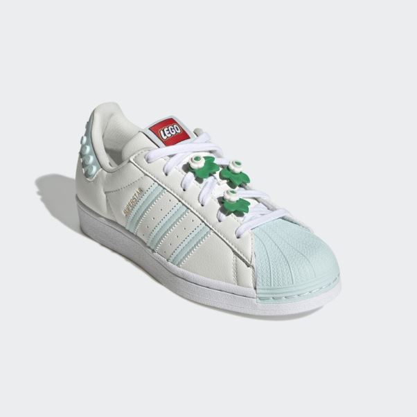 Adidas Superstar X Lego Blanc