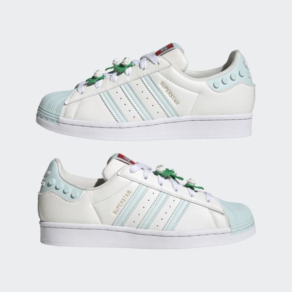 Adidas Superstar X Lego Blanc