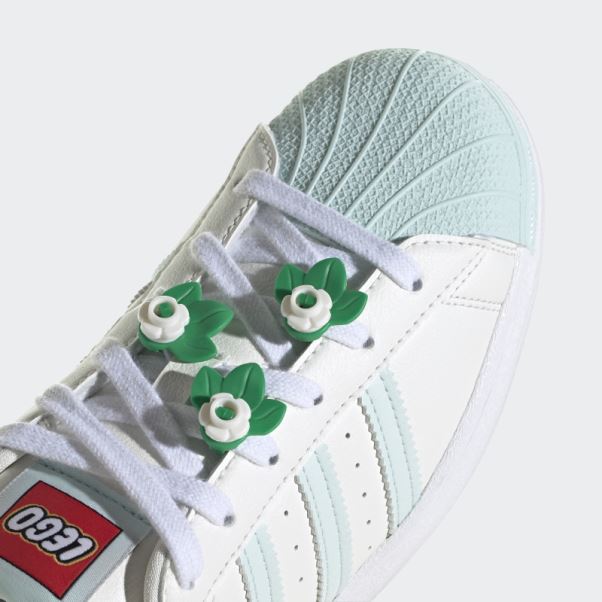 Adidas Superstar X Lego Blanc