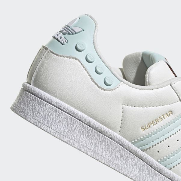 Adidas Superstar X Lego Blanc