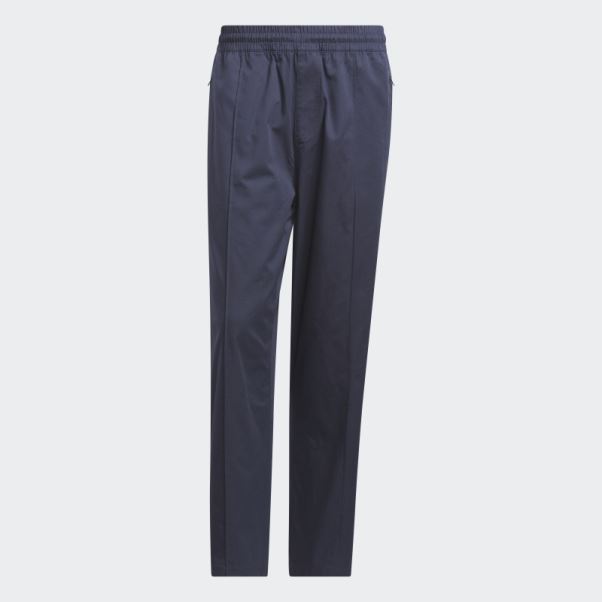 Pantalon Nervuré Bleu Marine (non Genré) Adidas