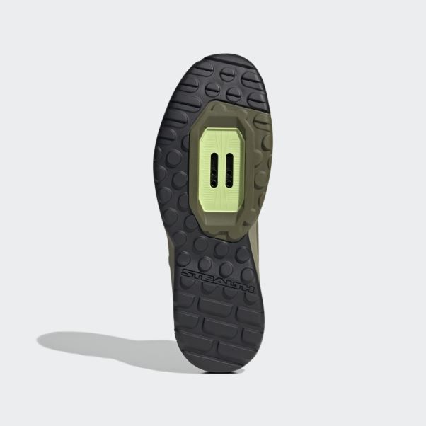 Adidas Olive 5.10 Trailcross Pro Chaussures De Vélo De Montagne Clip-in