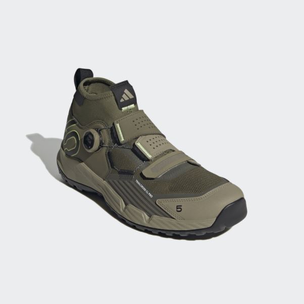 Adidas Olive 5.10 Trailcross Pro Chaussures De Vélo De Montagne Clip-in
