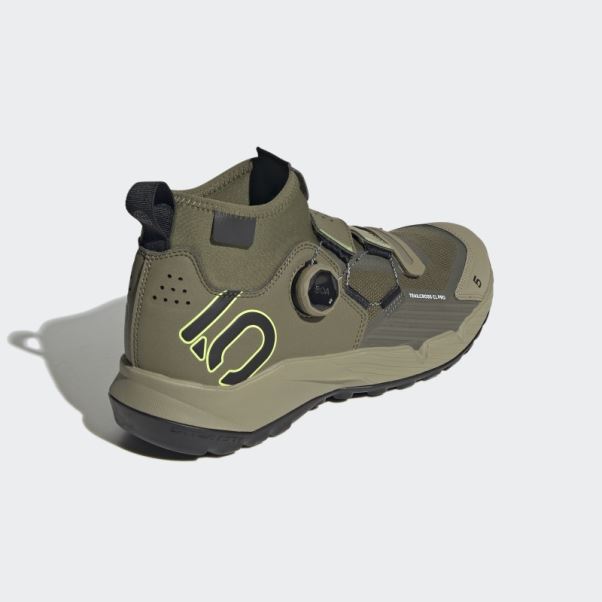 Adidas Olive 5.10 Trailcross Pro Chaussures De Vélo De Montagne Clip-in