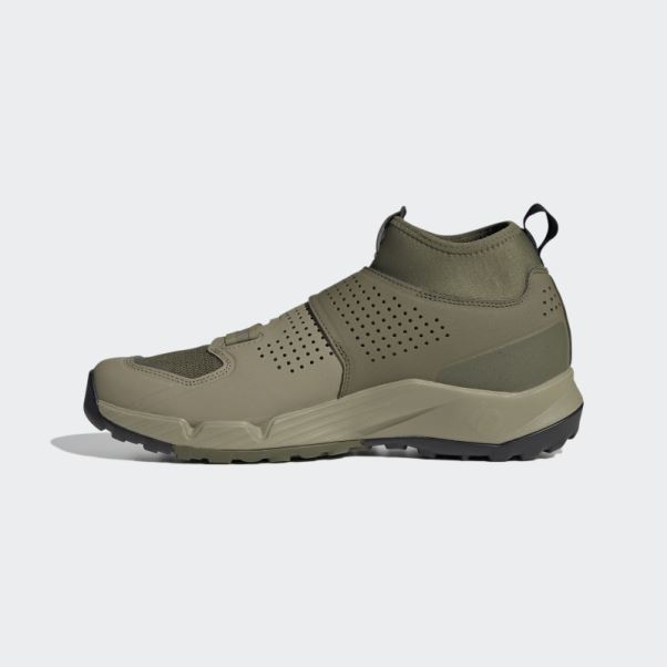 Adidas Olive 5.10 Trailcross Pro Chaussures De Vélo De Montagne Clip-in