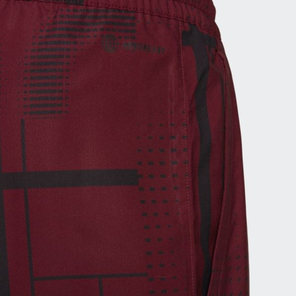 Short De Tennis Graphique Club Adidas Rouge