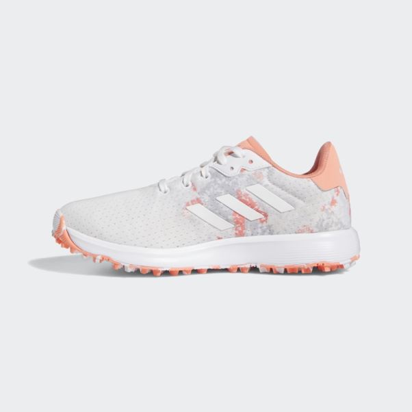 Adidas S2g Sl Chaussures De Golf Blanc