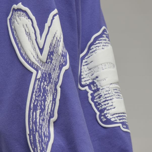 Adidas Y-3 T-shirt à Manches Longues Avec Logo Graphique élégant