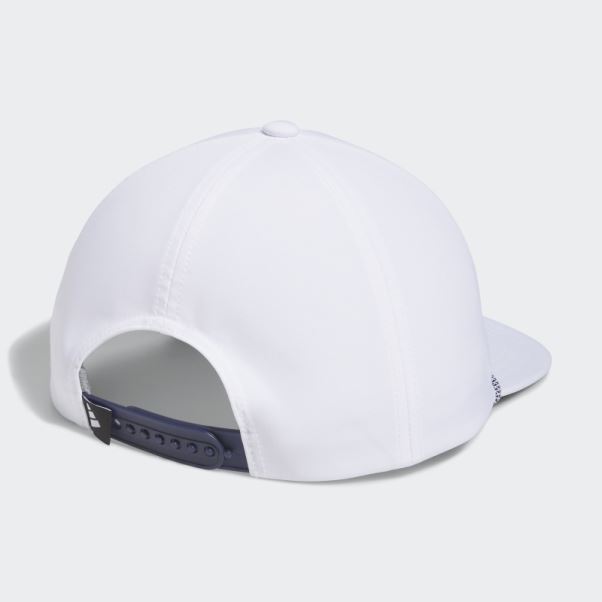 Casquette Rétro Blanche à Cinq Panneaux Adidas