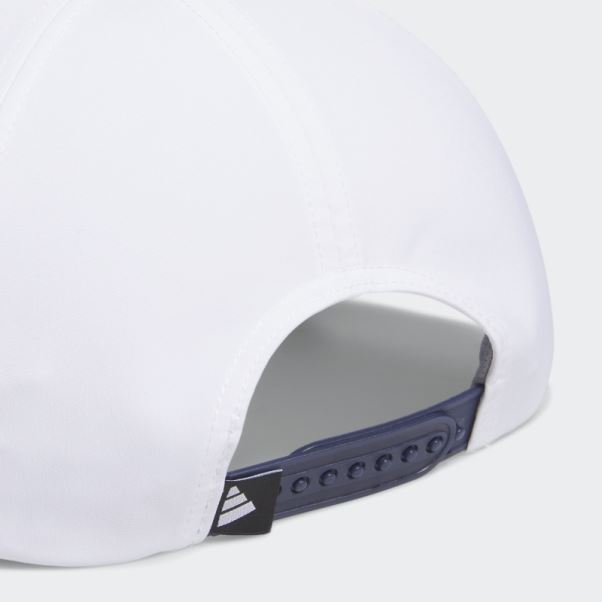 Casquette Rétro Blanche à Cinq Panneaux Adidas