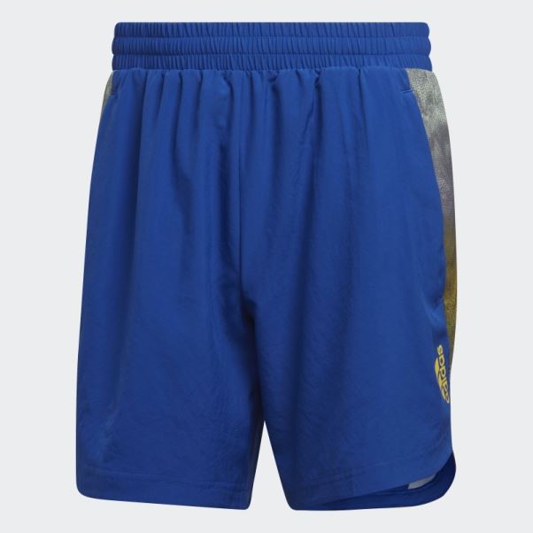 Bleu Royal Conçu Pour Le Mouvement Short D'entraînement Graphique Aeroready Hiit Adidas