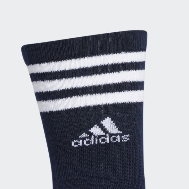 Chaussettes Mi-mollet Matelassées Adidas Gris Clair 6 Paires