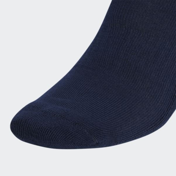 Chaussettes Mi-mollet Matelassées Adidas Gris Clair 6 Paires
