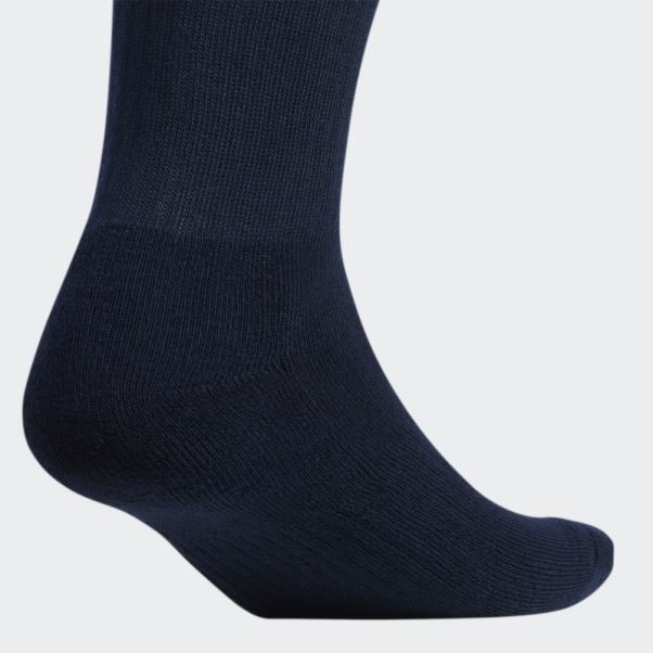 Chaussettes Mi-mollet Matelassées Adidas Gris Clair 6 Paires