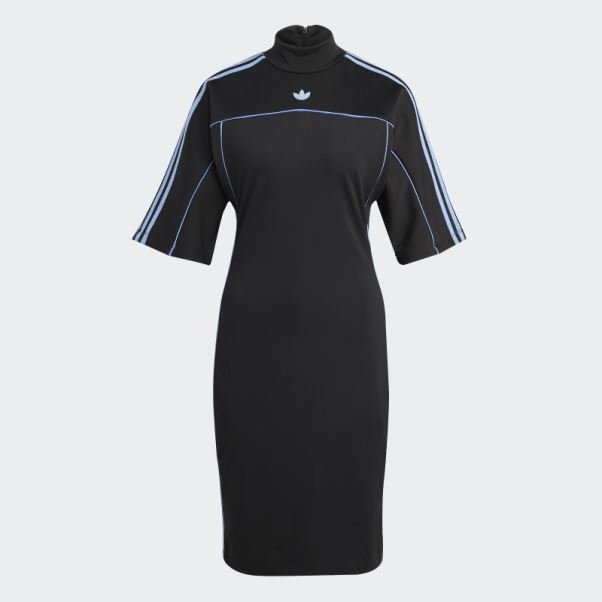 Robe Ajustée Coupe Ajustée Adidas Noir
