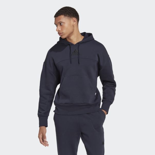 Sweat à Capuche Adidas Ink Studio Lounge Polaire