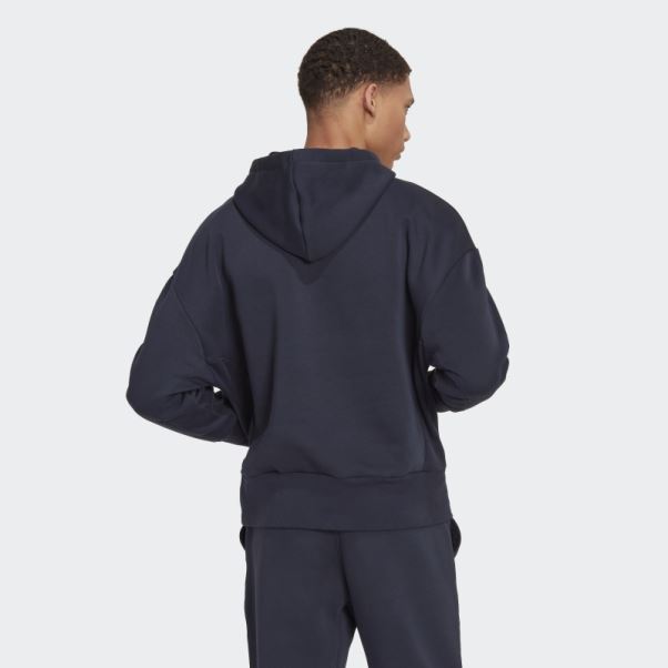 Sweat à Capuche Adidas Studio Lounge Fleece Encre