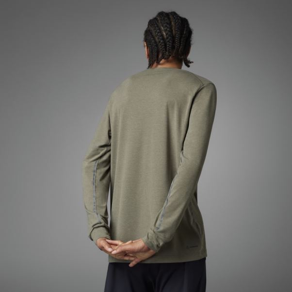 Branch Authentique Balance Yoga T-shirt à Manches Longues Adidas