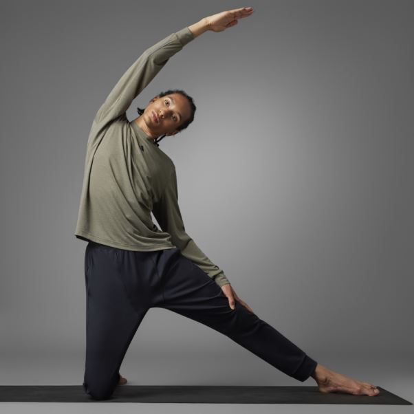 Branch Authentique Balance Yoga T-shirt à Manches Longues Adidas