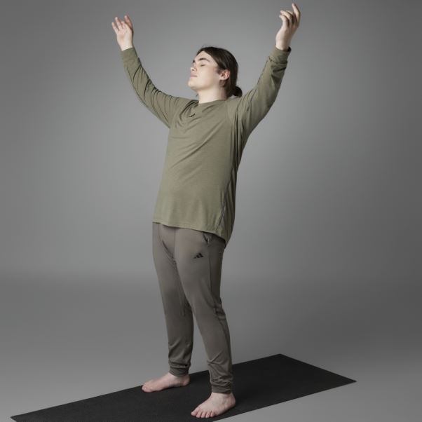 Branch Authentique Balance Yoga T-shirt à Manches Longues Adidas