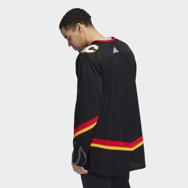 Maillot Third Flames Noir Adidas Authentique