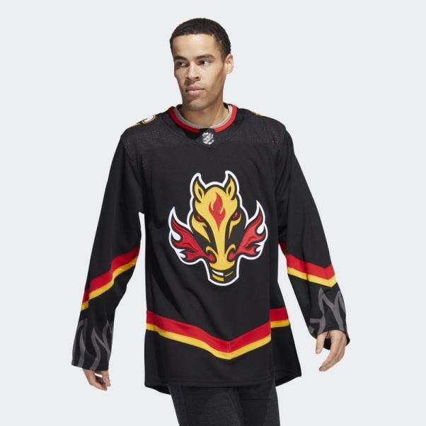Maillot Third Flames Noir Adidas Authentique