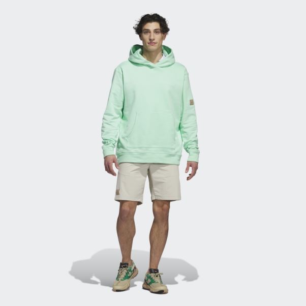 Sweat à Capuche De Golf Adidas Adicross Menthe