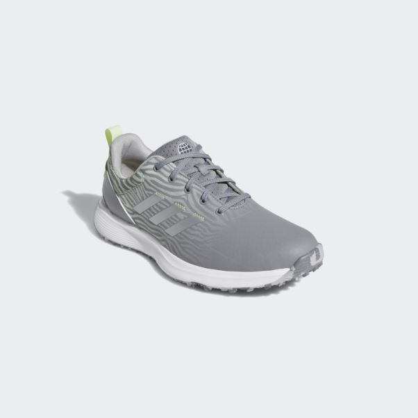 Chaussures De Golf Sans Crampons Adidas S2g Pour Femmes Grises