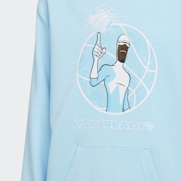 Frozone Sweat à Capuche Bleu Adidas