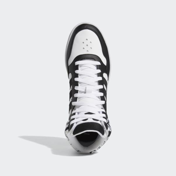 Adidas X Disney Mickey Mouse Hoops 3.0 Mid Chaussures Blanc Chaud