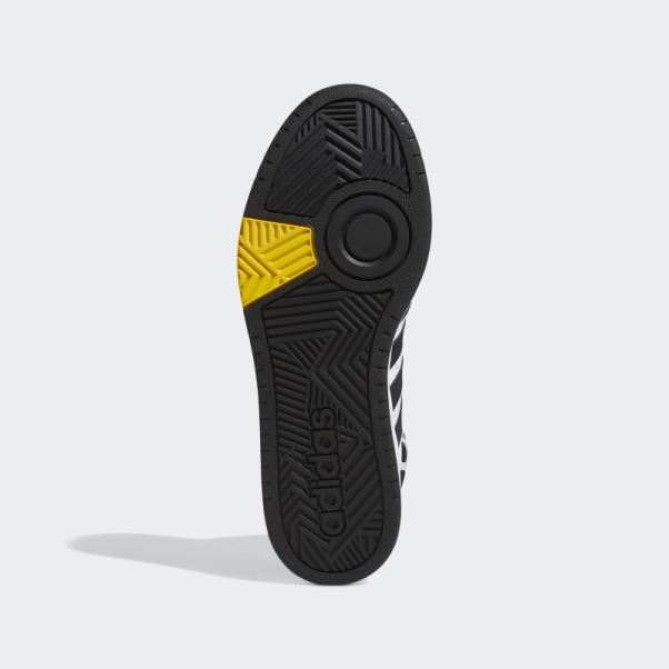 Adidas X Disney Mickey Mouse Hoops 3.0 Mid Chaussures Blanc Chaud
