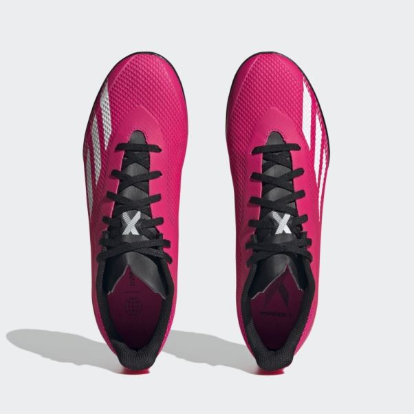 Chaussures De Foot Adidas X Speedportal.4 Turf Roses