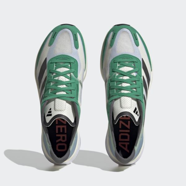 Adidas Blanc Teinte Adizero Boston 11 Chaussures