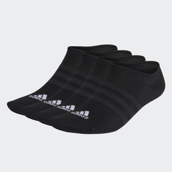 Chaussettes Invisibles Fines Et Légères Noires 3 Paires Adidas