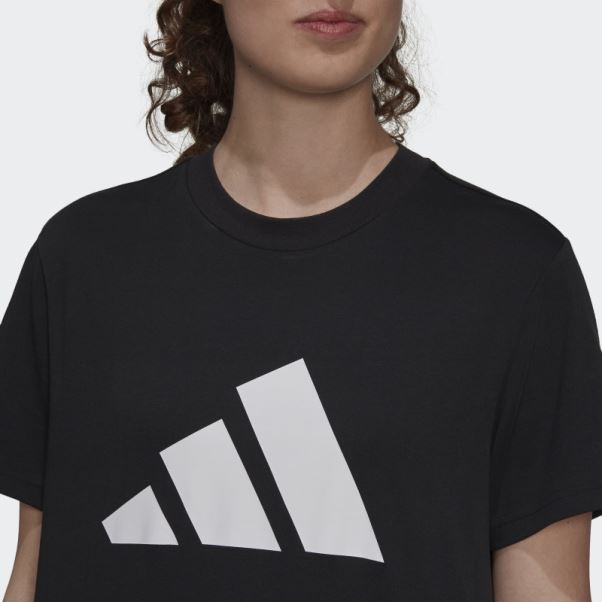 Adidas Sportswear Future Icons Logo T-shirt Graphique Mode Noir