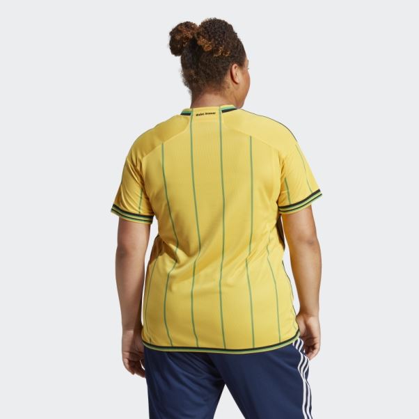 Adidas Maillot Or Jamaica 23 Domicile (grande Taille)