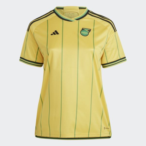 Adidas Maillot Or Jamaica 23 Domicile (grande Taille)