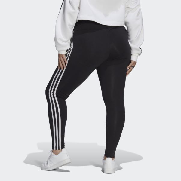 Legging Adicolor Classics 3 Bandes Noir (grande Taille) Adidas