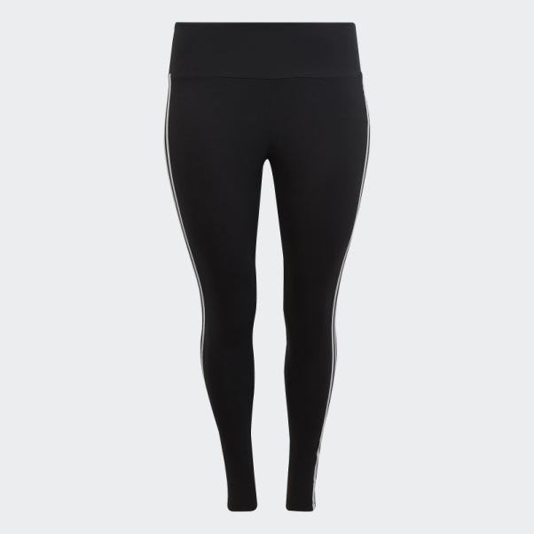 Legging Adicolor Classics 3 Bandes Noir (grande Taille) Adidas