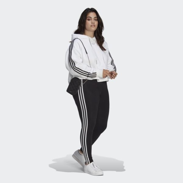Legging Adicolor Classics 3 Bandes Noir (grande Taille) Adidas