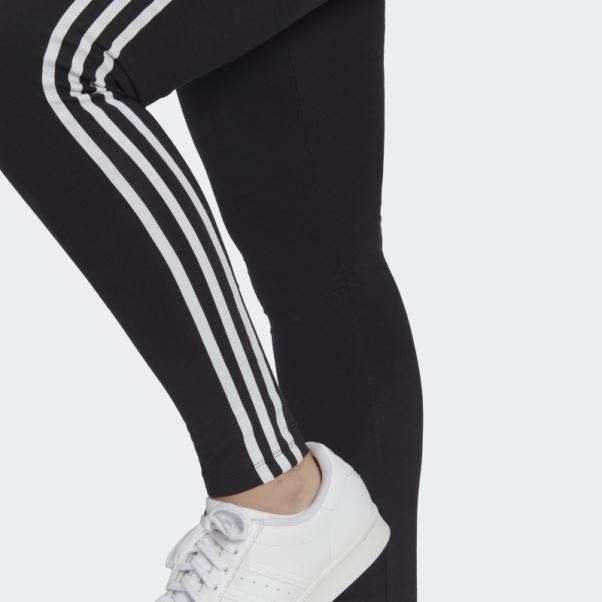 Legging Adicolor Classics 3 Bandes Noir (grande Taille) Adidas