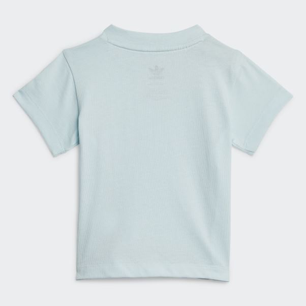 T-shirt Adidas Trèfle Bleu