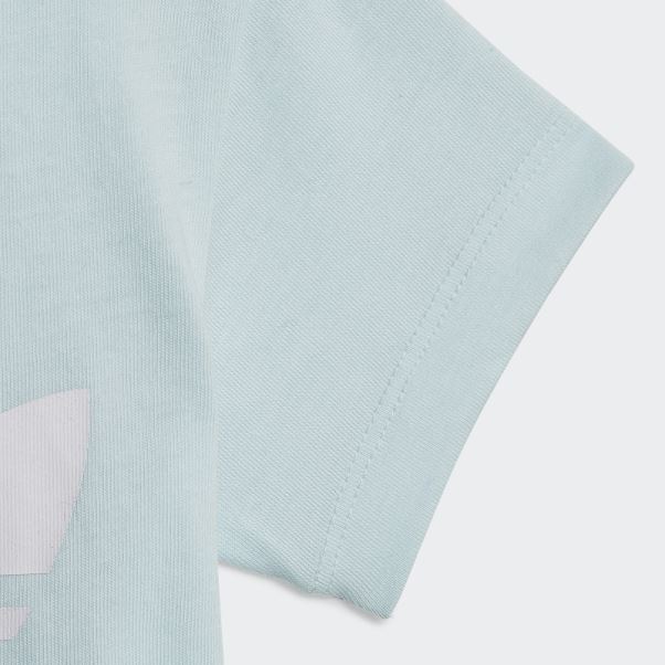 T-shirt Adidas Trèfle Bleu