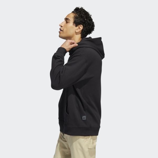 Sweat à Capuche Adicross Adidas Noir