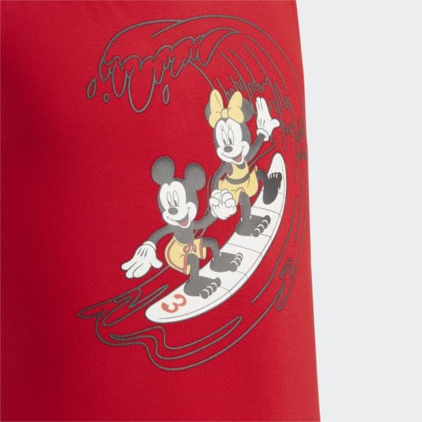 écarlate Adidas X Disney Minnie Mouse Surf Maillot De Bain Fashion