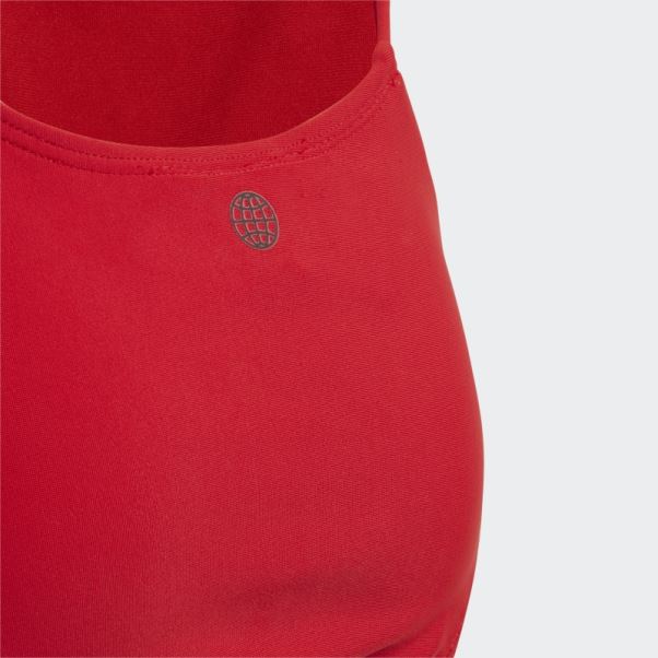 écarlate Adidas X Disney Minnie Mouse Surf Maillot De Bain Fashion