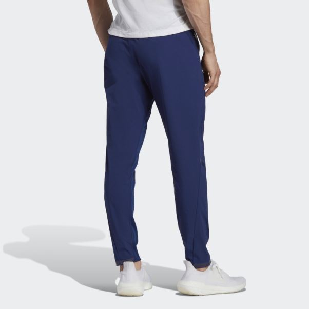 Pantalon D'entraînement Adidas Bleu Foncé Conçu Pour L'entraînement En Cordura